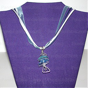 How to make a necklace stand step 3